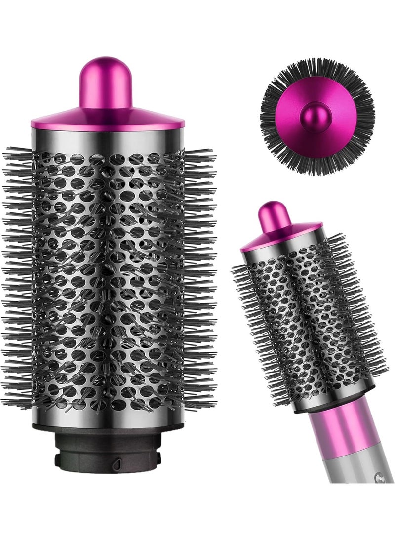 فرشاة كبيرة دائرية، لون الوردة - Image 1